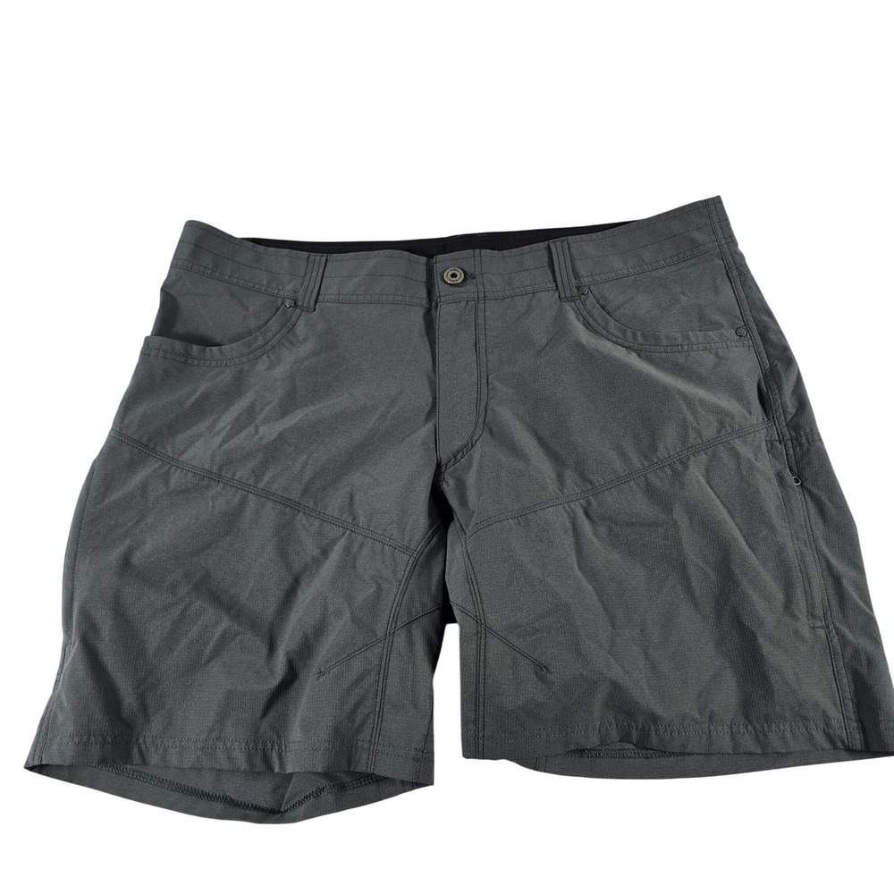 Kuhl Silencr Kargo Short Mens 42 Grey Reflex Softshell Hiking 5230